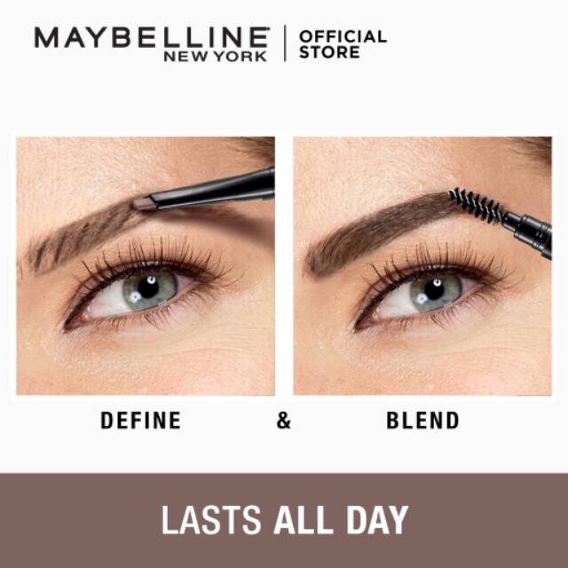 (hàng Mới Về) Bút Kẻ Chân Mày Maybelline Chất Lượng Cao Tiện Dụng