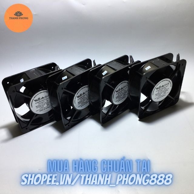 Quạt Hút Gió 15x15cm ROTARY FAN 220V , Vuông 15x15x5 Hút Mùi Tản Nhiệt Thông Gió