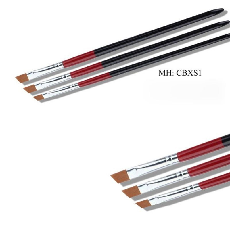 Cọ nail- cọ xéo số 1,2,3