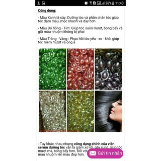 10 Viên serum dưỡng tóc Thái Lan