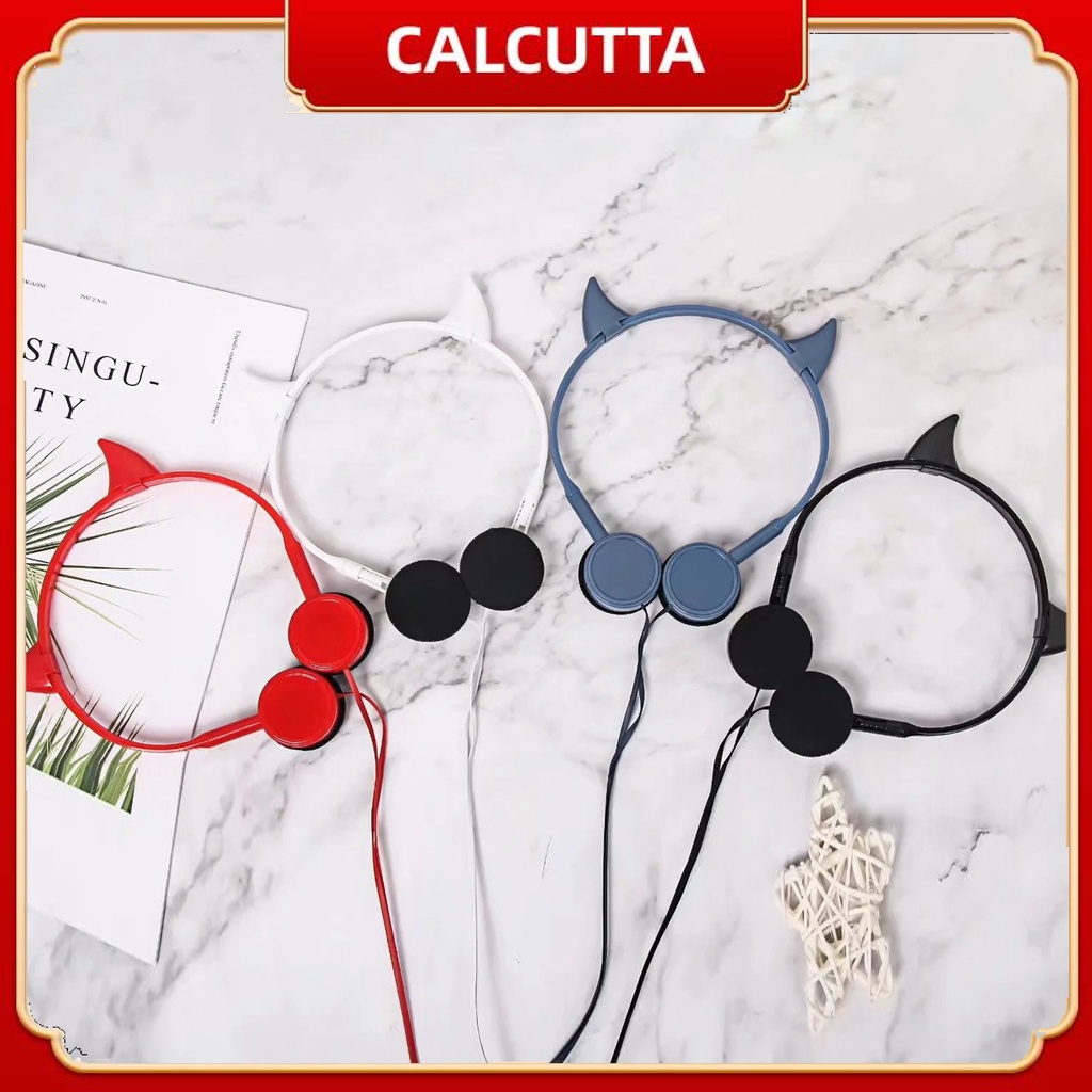 Tai Nghe Calcutta Hình Ác Quỷ Có Mic Cho Điện Thoại Máy Tính