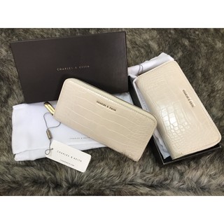 (Hàng có sẵn ) (Ảnh shop tự chụp) Ví CNK LAI AU KÈM HỘP VÀ TÚI LỤA DÀI 20CM