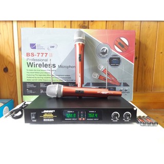 Micro karaoke không dây bs 777ii