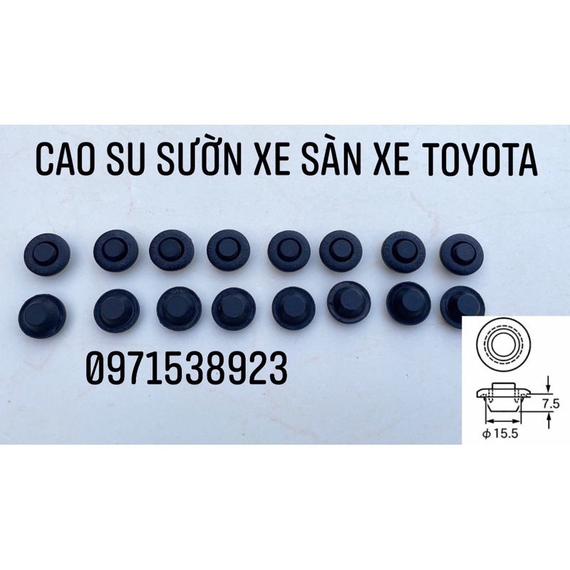 Nút bịt sườn xe TOYOTA INNOVA xịn chính hãng 9095001955