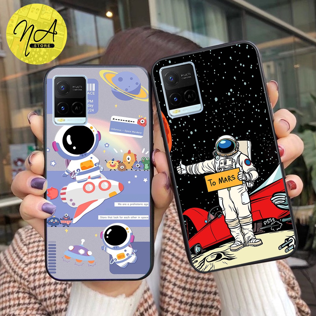 Ốp lưng điện thoại Vivo Y21 -Vivo Y21S in các mẫu phi hành gia đặc sắc đa dạng siêu độc