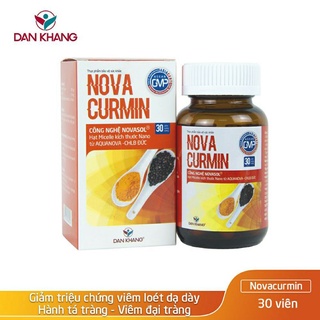 sale date 11-25 viên uống novacumin tinh chất nghệ hỗ trợ bảo vệ dạ dày Nova curmin