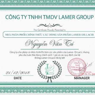 [ CHÍNH HÃNG ] TINH THỂ BẠC HÀ LAMER DRLACIR