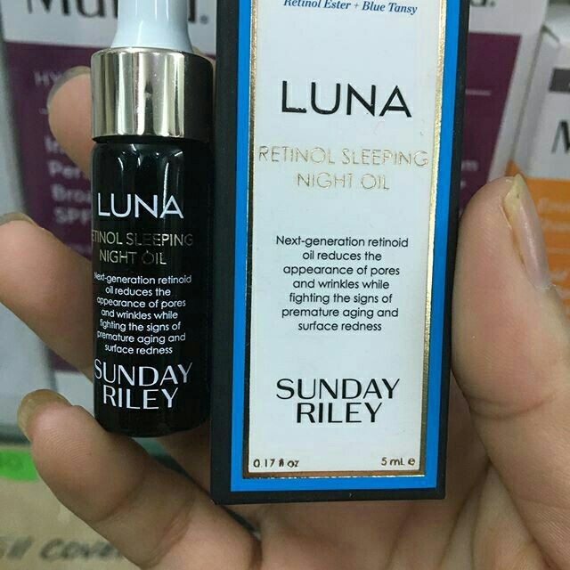 [5ml] Dầu dưỡng đêm Luna Retinol Sleeping Night Oil Sunday Riley - Sunday Riley Luna Retinol Sleeping Night Oil