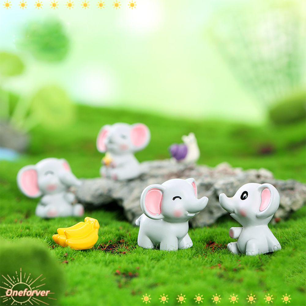 Mô Hình Voi Mini DIY Để Bàn Trang Trí Nhà Cửa