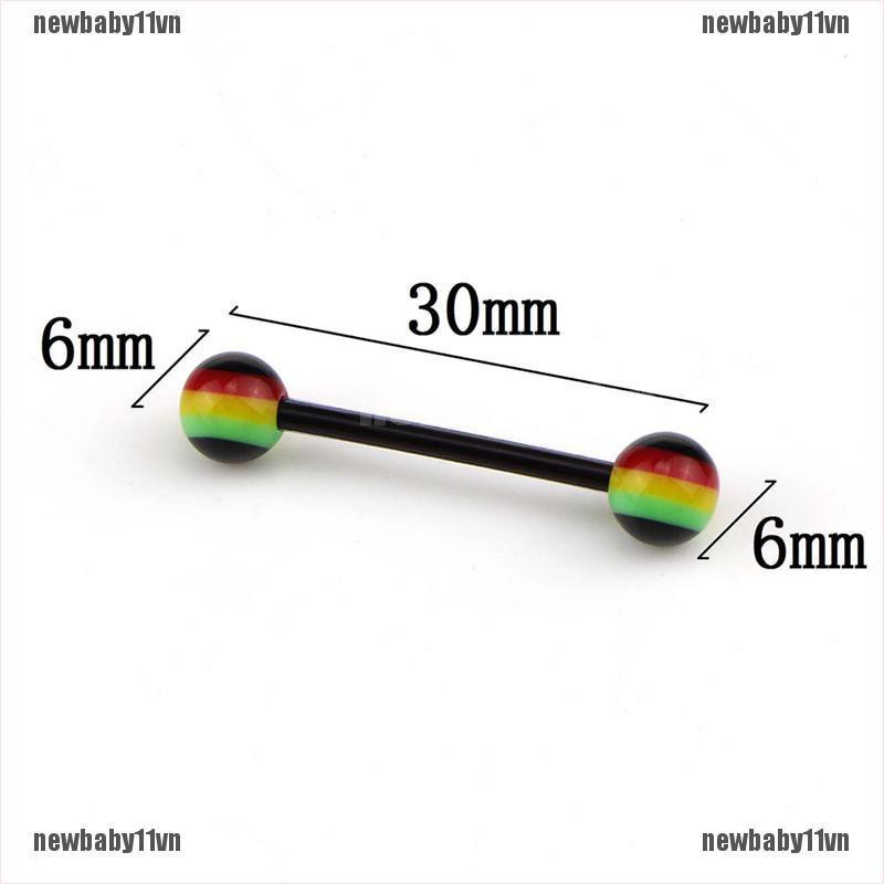 Set 20 Khuyên Cơ Thể Nhiều Màu Sắc