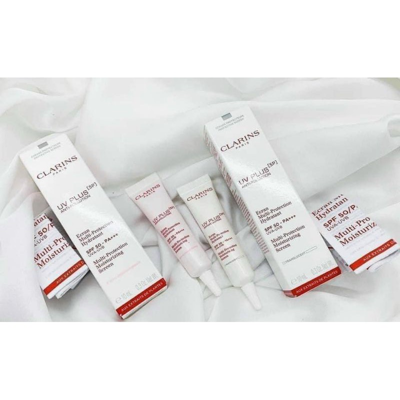 Kem chống nắng Clarin UV Plus HP - SPF 50 10ml