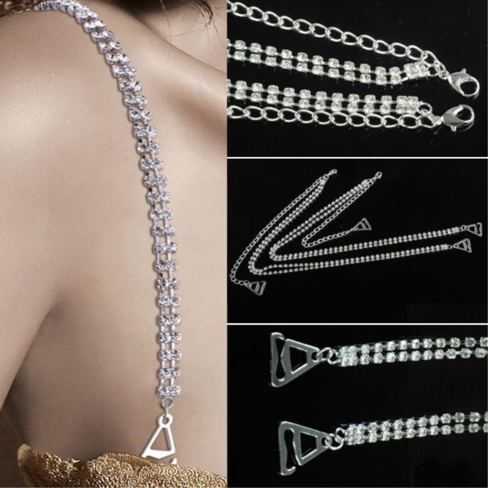 Áo Ngực 2 Dây Có Gọng Kim Loại Gợi Cảm|1 Cặp Dây Áo Ngực 2 Hàng Màu Sắc