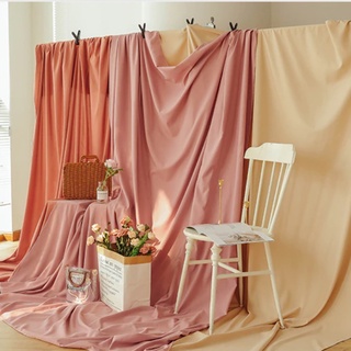 (Size 3M-4M) Phông nền vải trơn chuyên nghiệp chụp ảnh, quay video, livestream, decor studio