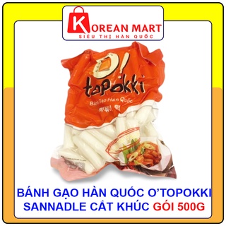 Bánh gạo Hàn quốc O'topokki Sannadle cắt khúc