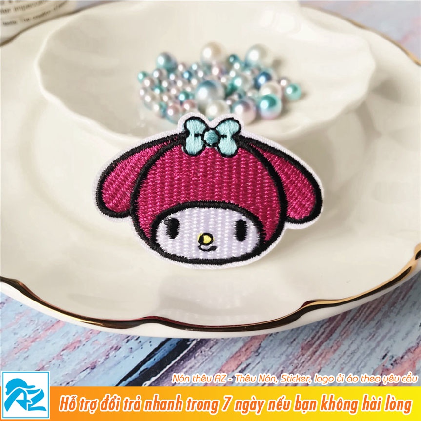 Patch vải thêu hình ủi nhiệt dễ thương - Sticker thêu S480