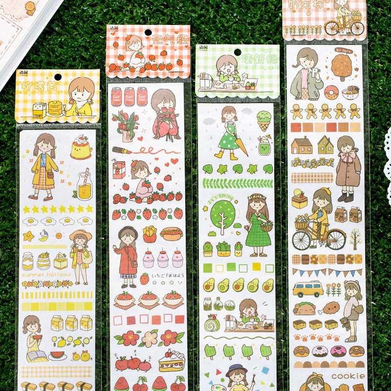 Hình trang trí sổ tay chibi so cute - VP062