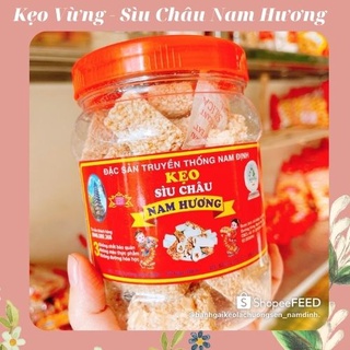 Kẹo vừng trắng sìu châu Nam Hương - đặc sản Nam Định, kẹo ngọt mát, vừng thơm bùi