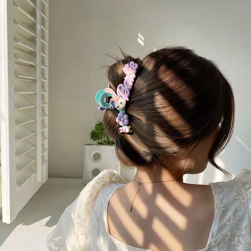 Kẹp Tóc Hình Cá Mập/Gấu/Dâu Tây Kiểu Nhật Bản Dễ Thương