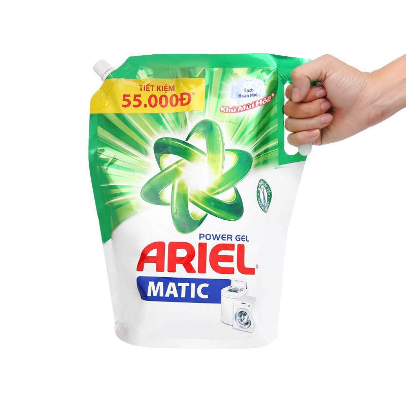 NƯỚC GIẶT ARIEL MATIC TÚI 2,3KG
