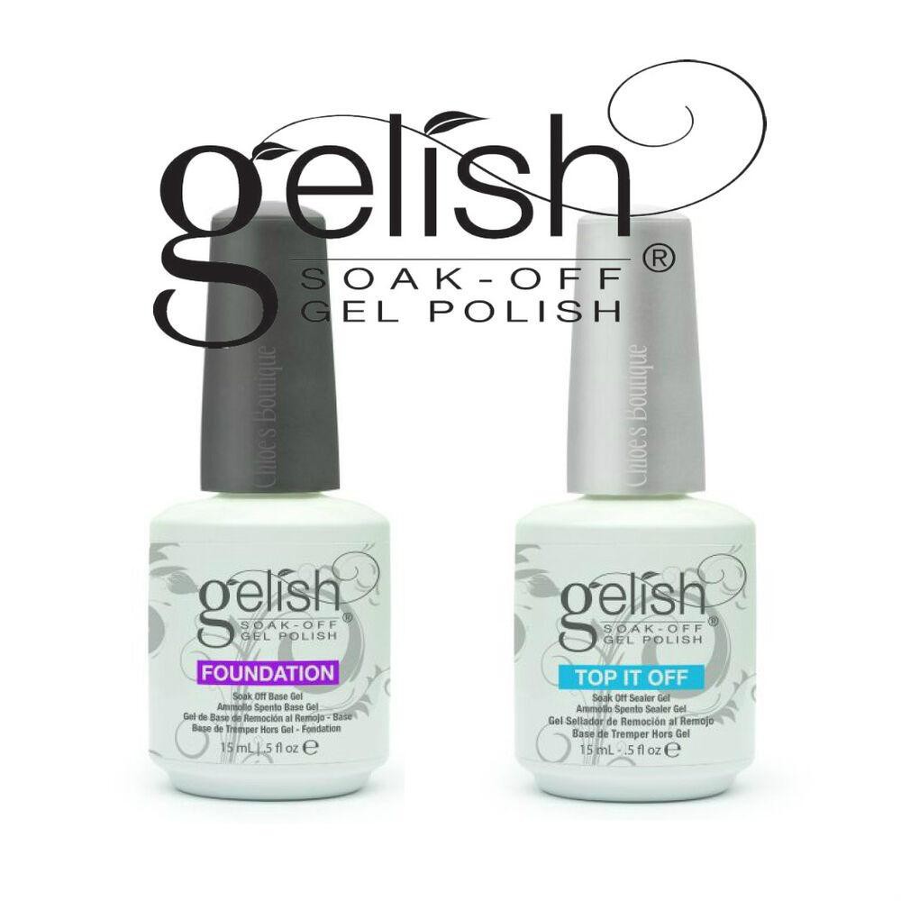 Sơn Móng Tay Gel Gelish Top-It-Off, Base Gel Foundation
