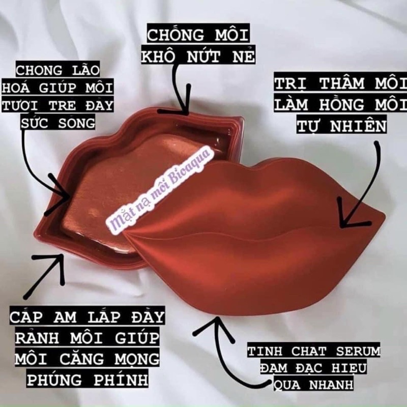 [FREE SHIP] Hũ Mặt Nạ Môi Căng Bóng Lip Mask 20 miếng