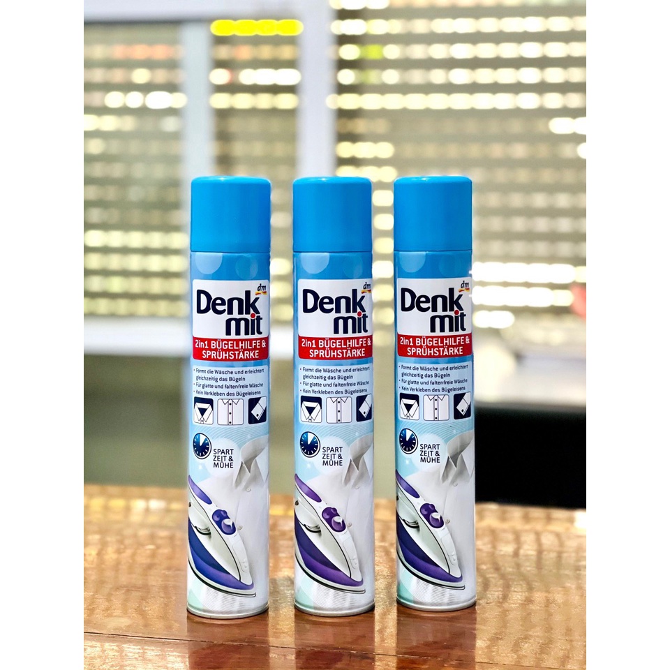 CHAI XỊT THƠM  QUẦN ÁO DENKMIT VÀ HỖ TRỢ CHỐNG NHĂN