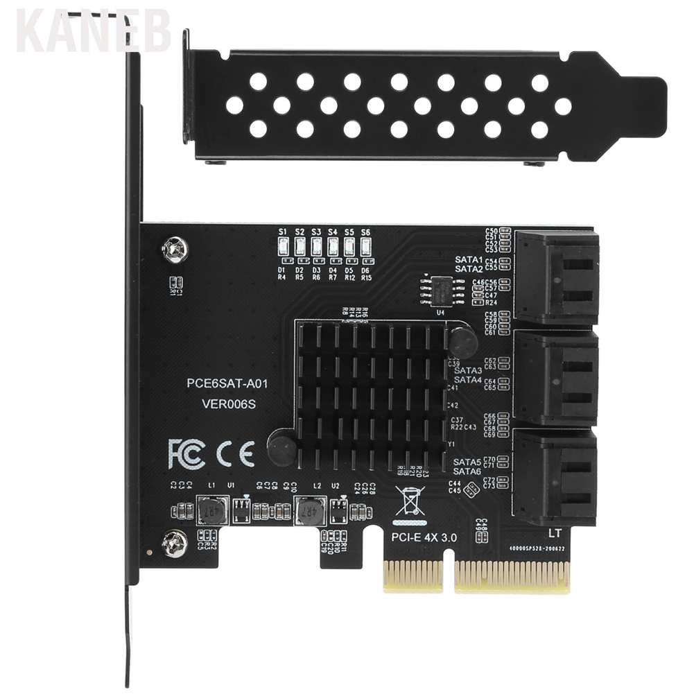 Card mở rộng pcie sang 6 cổng sata 3.0 6g Pci E3.0 Gen3 4x