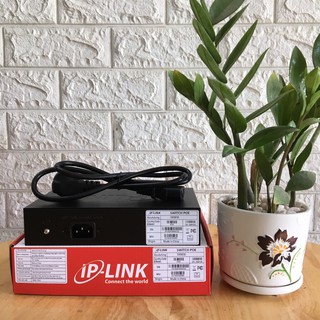 Switch Smart IP-Link POE 8 Port + 2 Uplinks 10/100Mbps Cấp Nguồn Qua Mạng