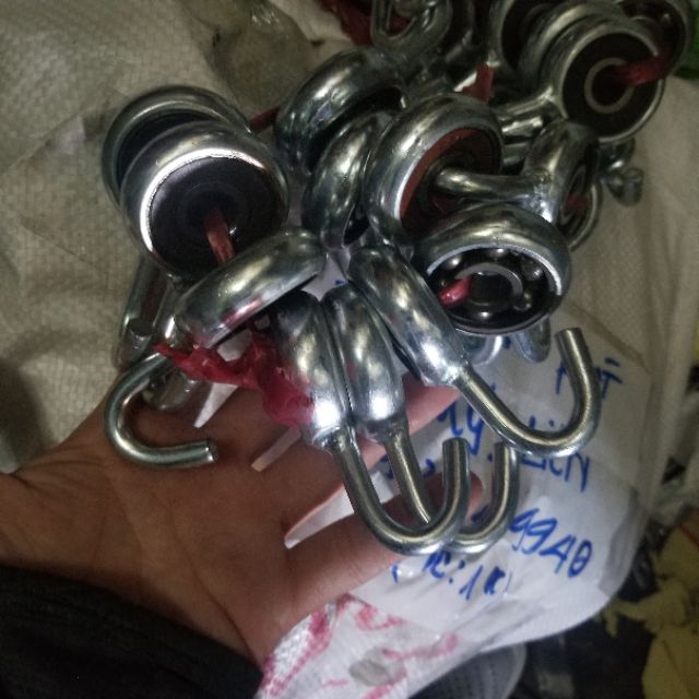 Móc treo võng combo 100 cái