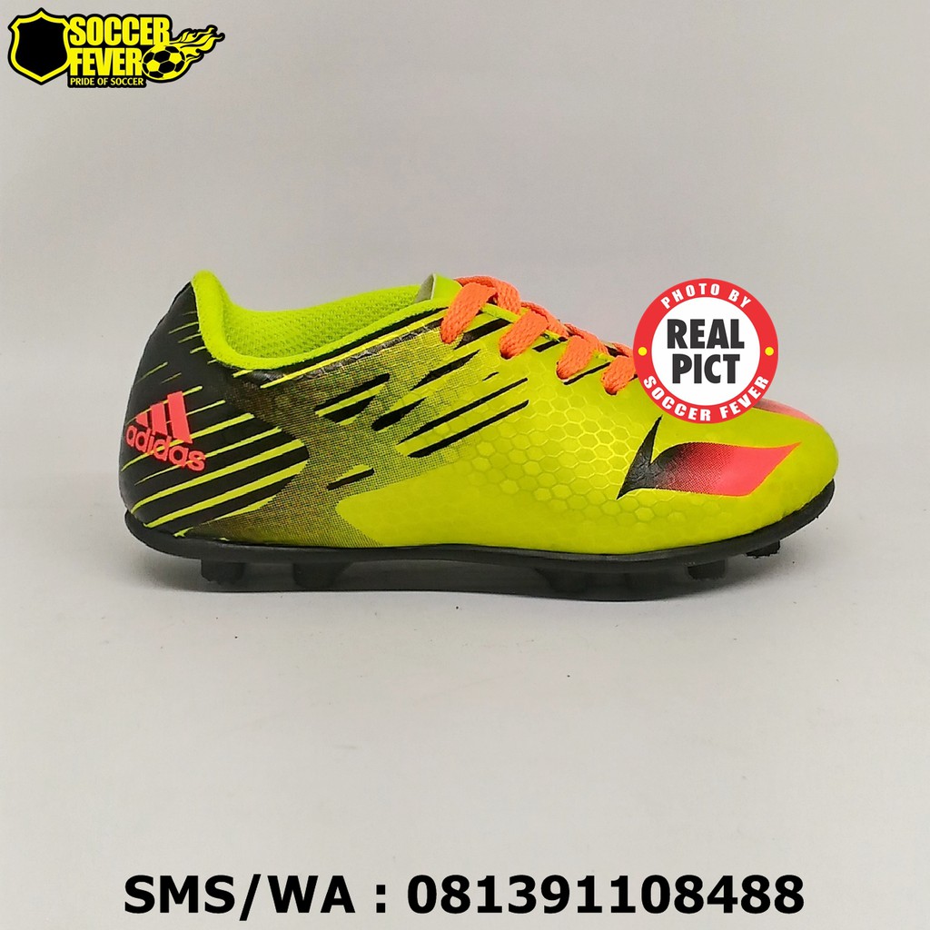 Giày Đá Bóng Adidas Messi Màu Cam 28 29 30 31 32 2018 Cho Bé