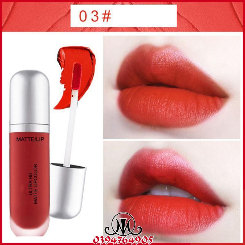 Son kem lì Novo Big Ultra HD Matte Lip bền màu chống trôi MO23