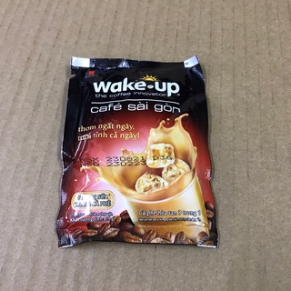 Cà phê sữa Sài Gòn Wake up (bịch 24 gói x 19 gram)