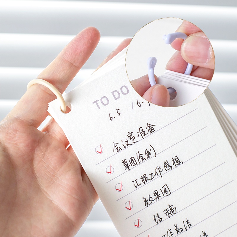 Set 10 Tờ Giấy Ghi Chú Đơn Giản Tiện Lợi