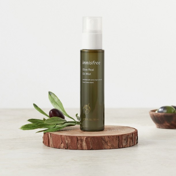 Xịt Khoáng Innisfree Olive Real Oil Mist 80ml( có Bill)