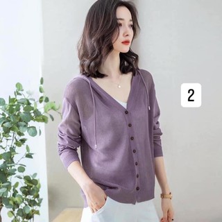 Áo len cadigan mỏng cực xinh