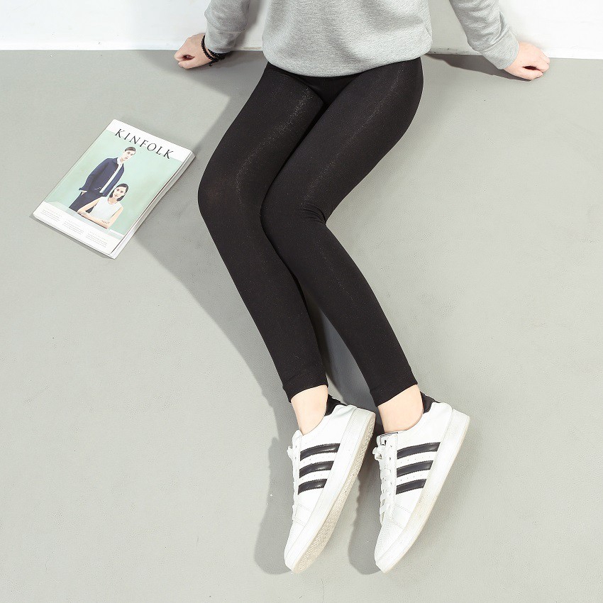 Quần Dài Nữ Bó Sát Co Giãn Màu Trơn Thời Trang | BigBuy360 - bigbuy360.vn