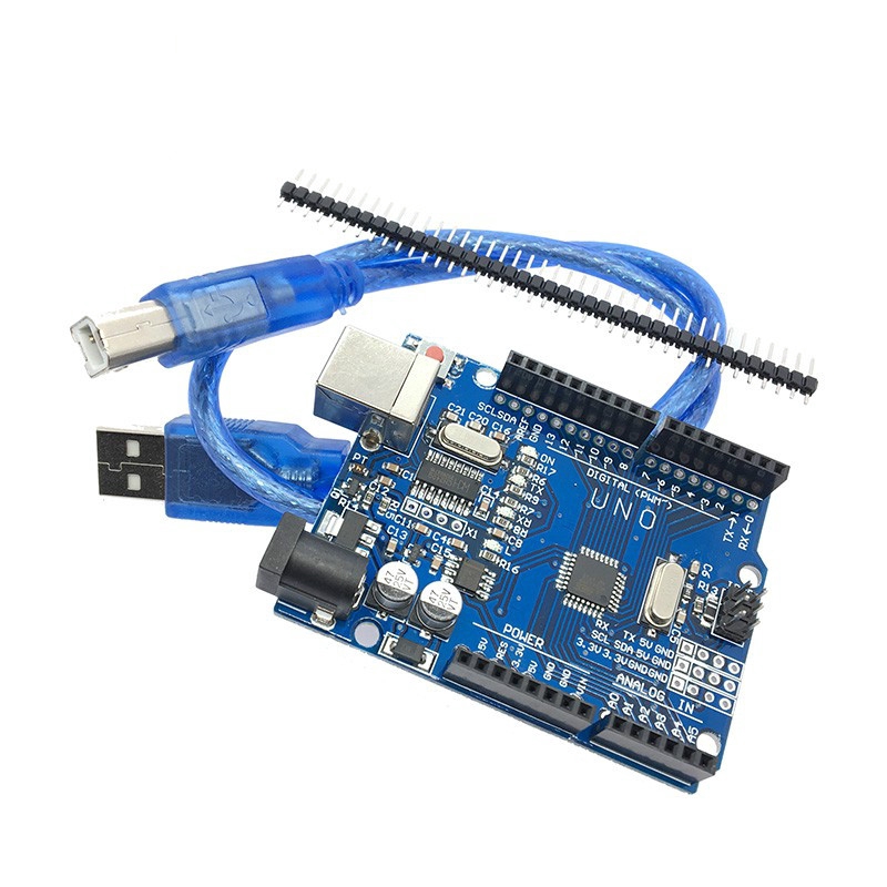 Một bộ UNO R3 (CH340G) MEGA328P cho Arduino UNO R3 có cáp USB ATMEGA328P...