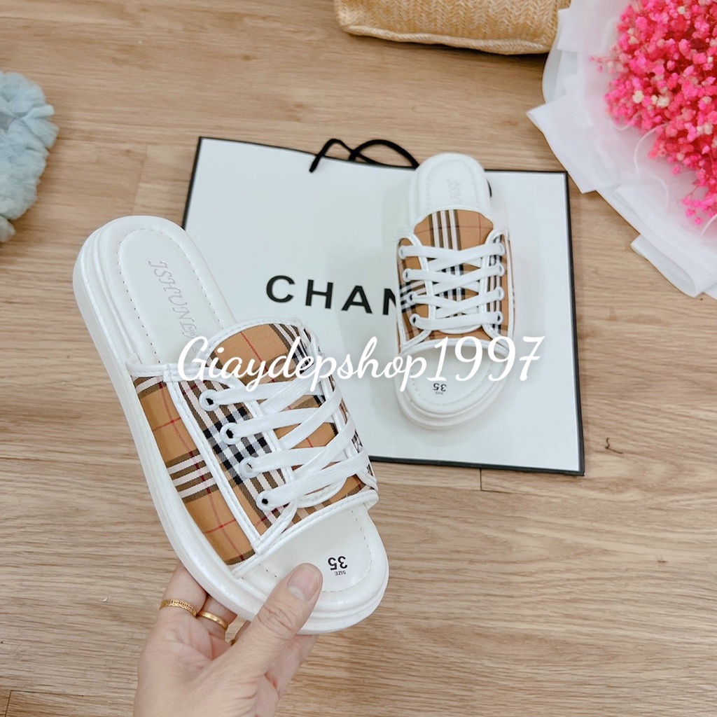 Dép Nữ Đế Cao, Dép Quai Ngang Nữ Buộc Dây Hot New 2022 Mã MMMMM