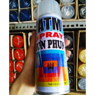 Sơn phun ATM màu A10 bóng thùng 12 lon