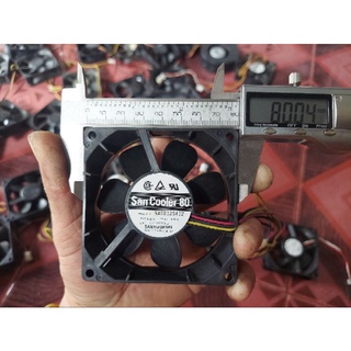 Quạt tản nhiệt 12v 8×8×2.5