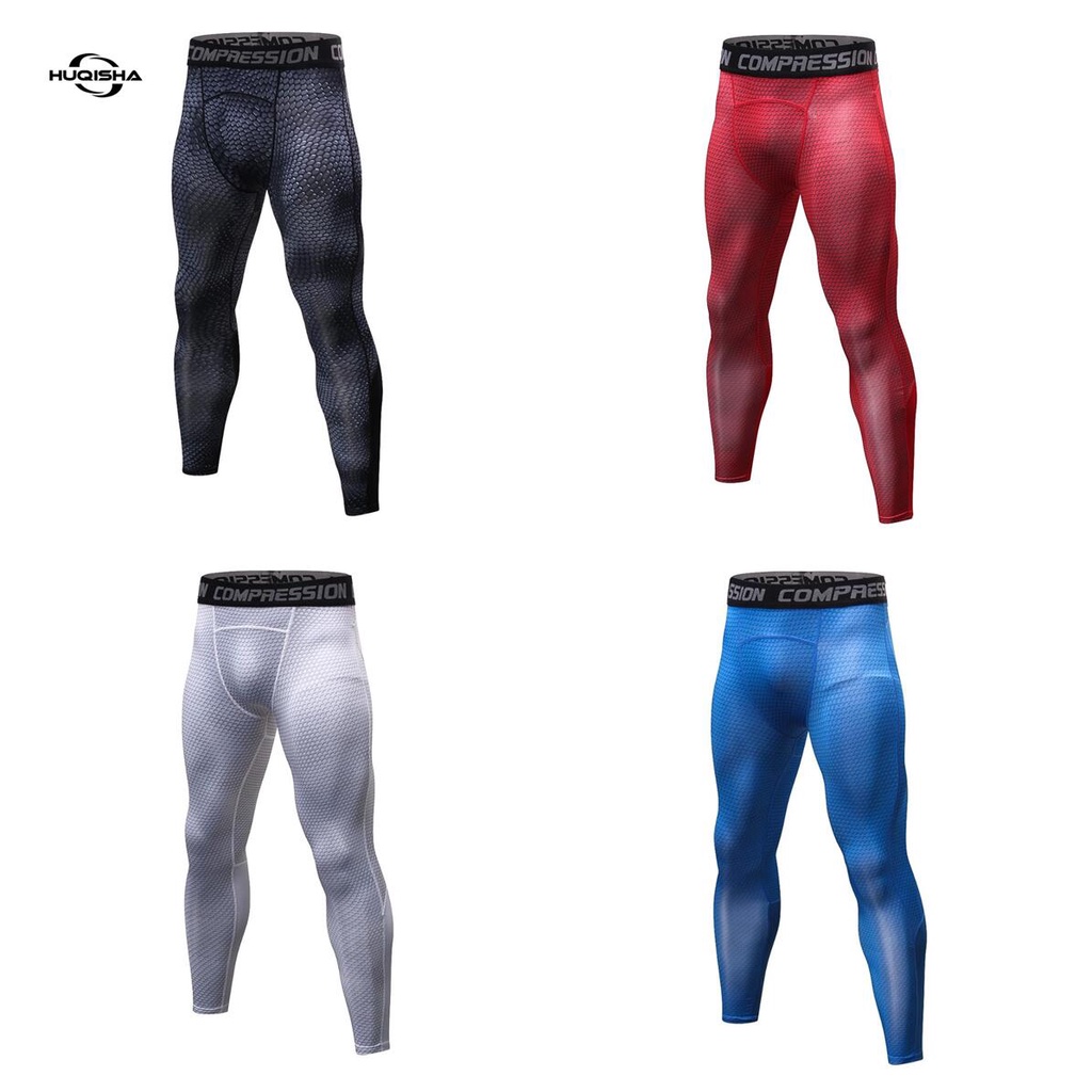 Quần Legging Thể Thao Thấm Hút Mồ Hôi Nhanh Dành Cho Nam