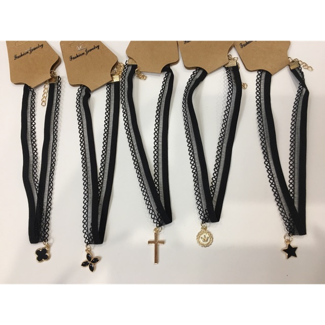 Set 5 Vòng Choker đeo cổ cá tính mã CK02