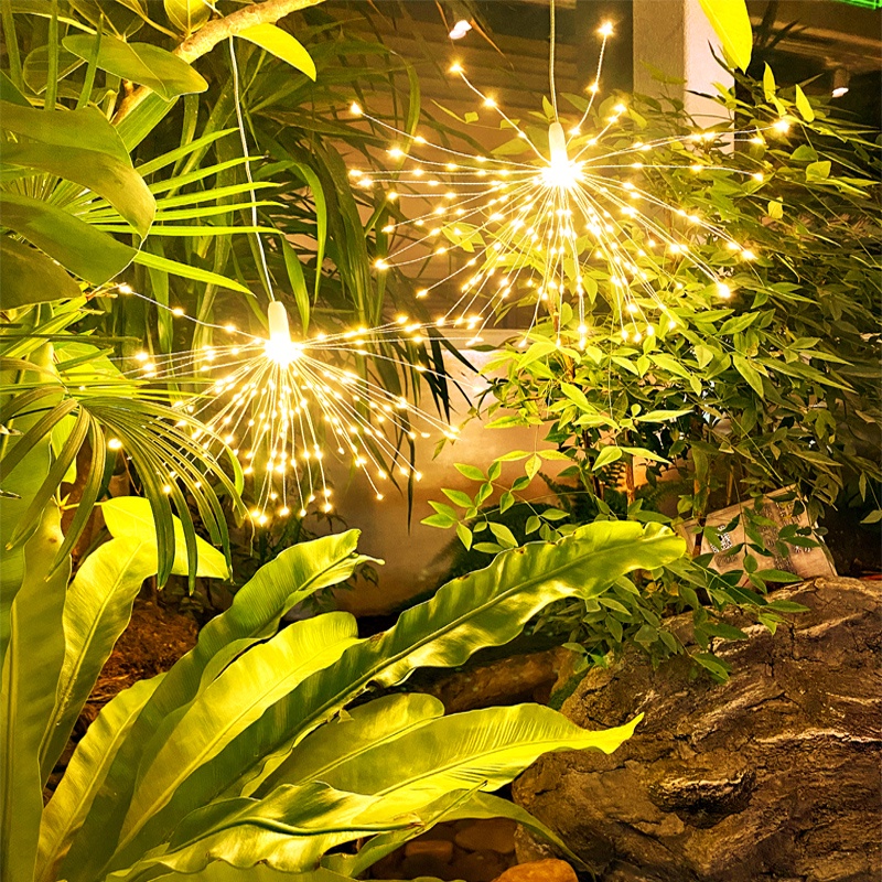 Đèn LED Dây Đồng Sợi Roi Trang Trí Nhà Cửa, Phòng Ngủ Ngoài Trời (Có điều khiển)