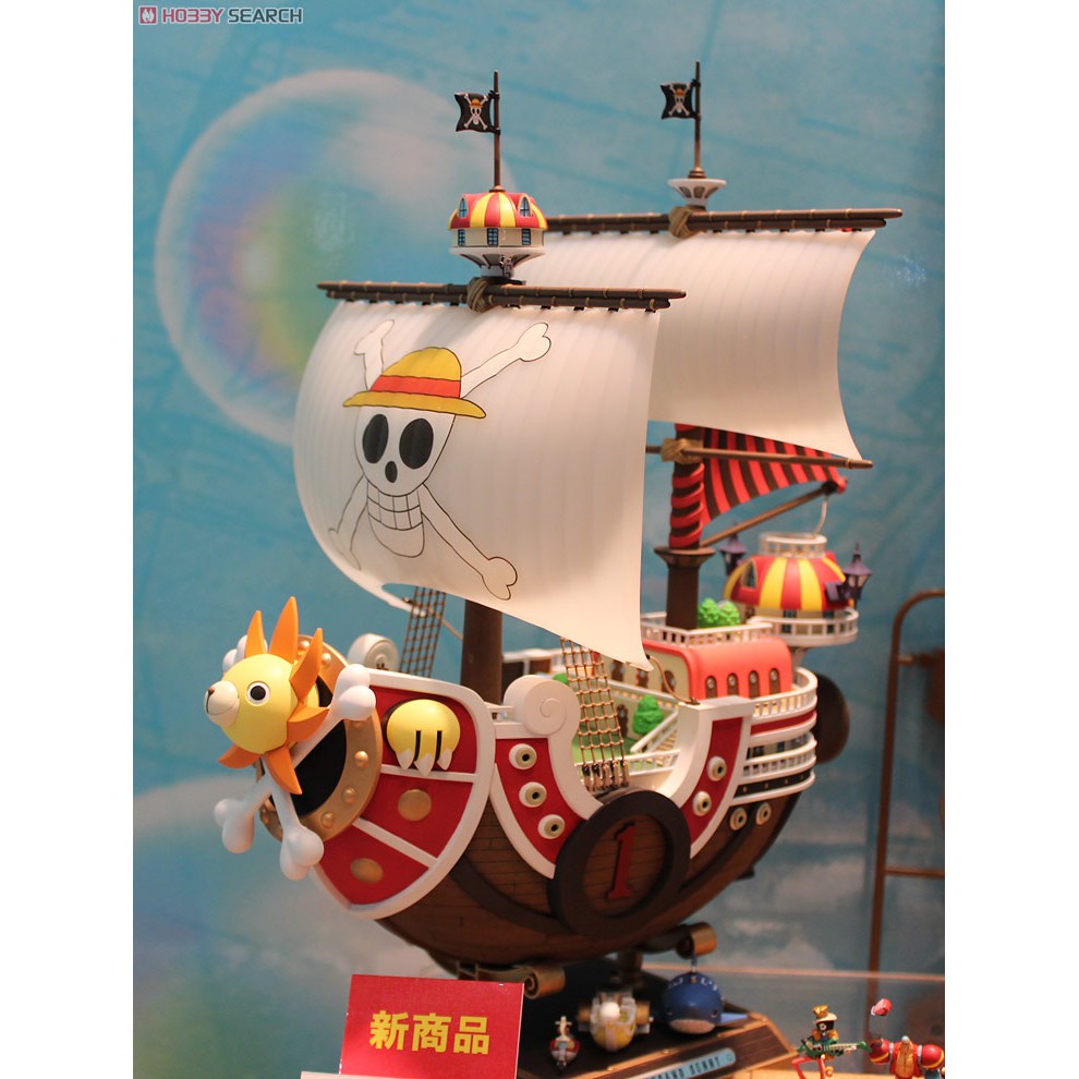 Mô Hình Lắp Ráp THOUSAND SUNNY NEW WORLD ONE PIECE Tàu Thuyền Bandai Đồ Chơi Lắp Ráp Anime Nhật