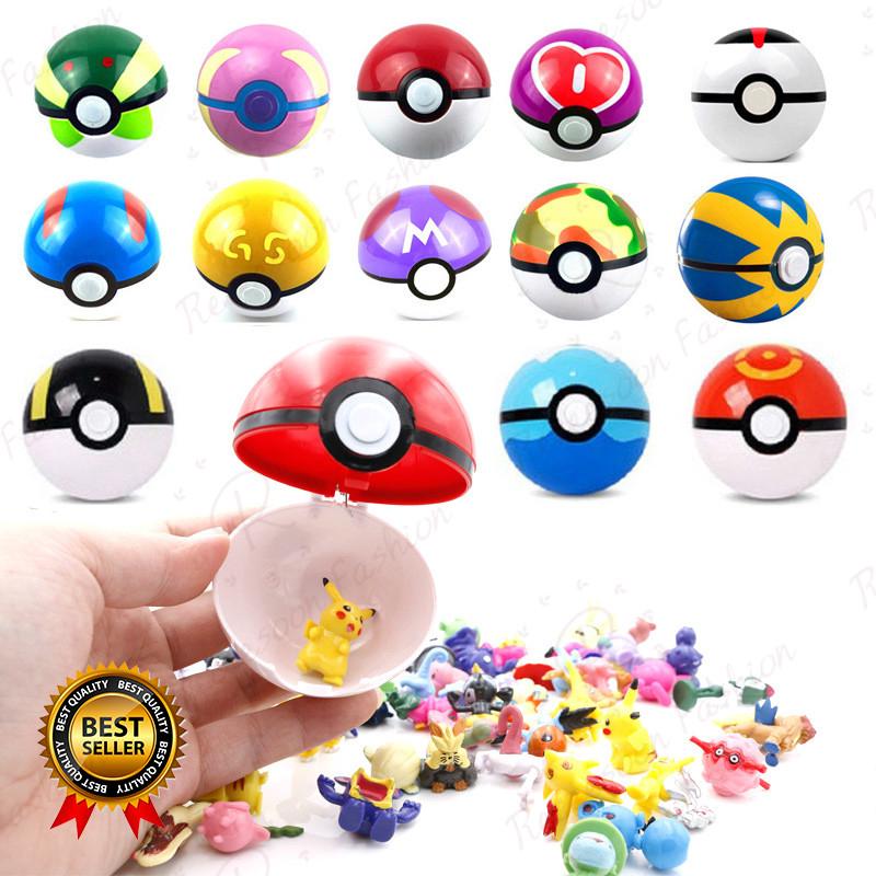 Bộ 5 bóng Pokemon đồ chơi