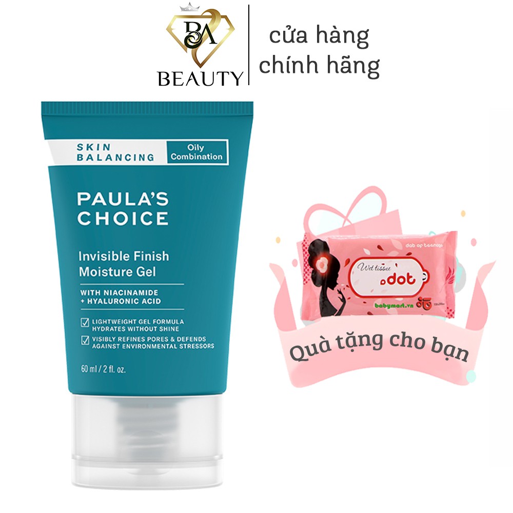 Kem dưỡng da dưỡng ẩm ban đêm Paula's Choice, gel dưỡng ẩm ban đêm giữ ẩm cho da cực tốt 60ml 3400