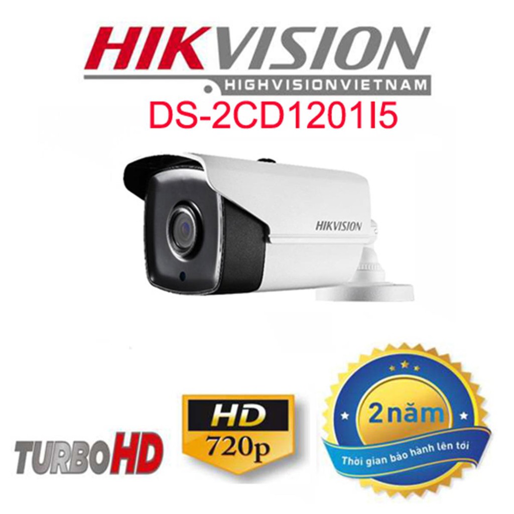 Camera IP Hikvision DS-2CD1201-I5 -- Chính hãng bảo hành 24 tháng, giá siêu rẻ, độ bền cao, hình ảnh nét