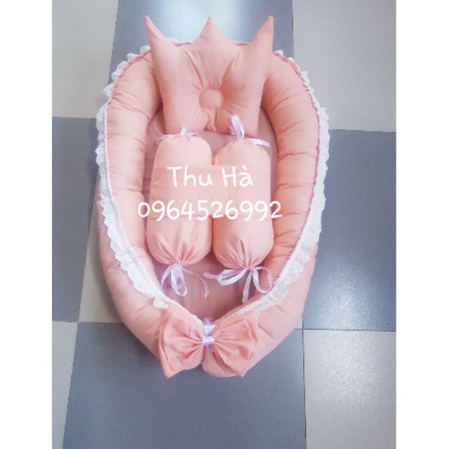 Set nôi, gối và chặn cho bé