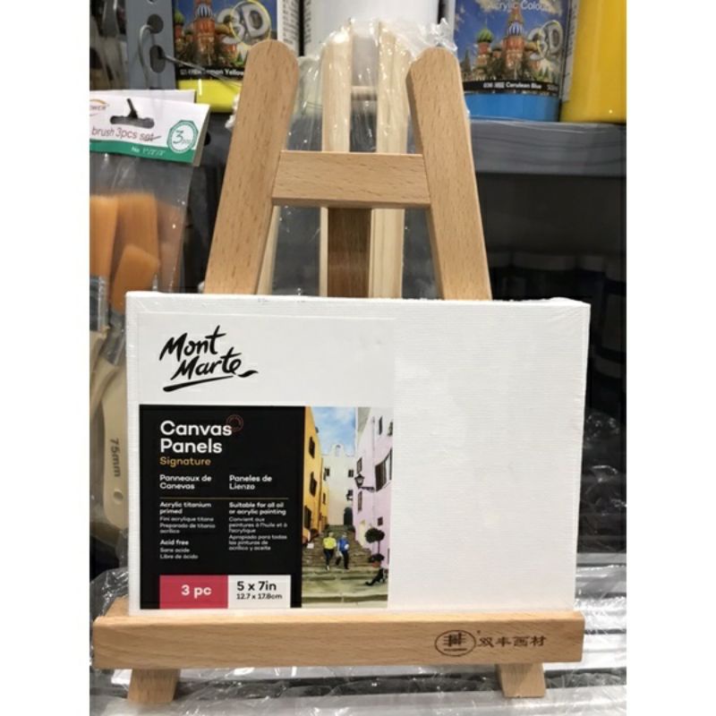 Khung canvas mini kèm giá