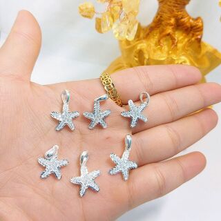 Mặt dây chuyền bạc ý s925- sao biển
